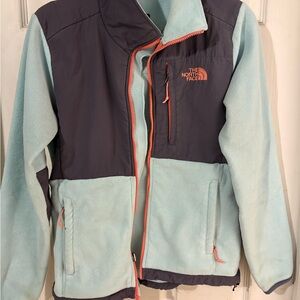The North Face retro Denali fleece- Light Blue and Gray